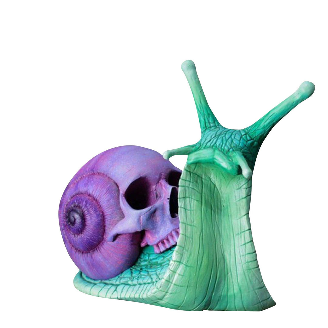 Snail & Skull Ornament