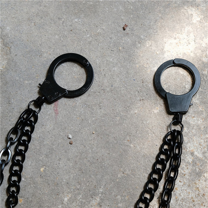 Handcuffs Belt Chain