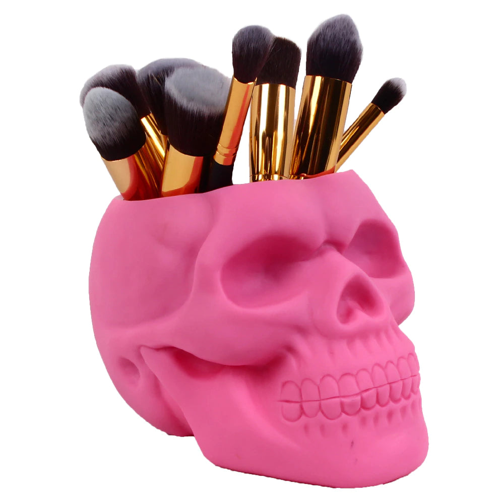 Matte Skull Storage Jar