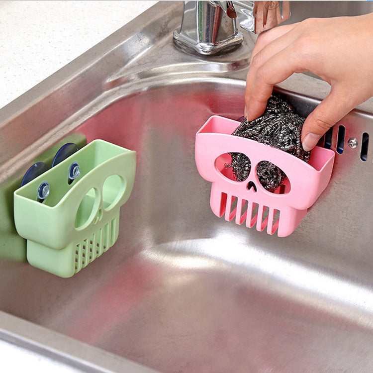 Skull Dish Sponge Holder