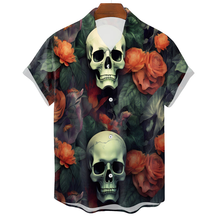 Hawaiian Skull T-Shirt