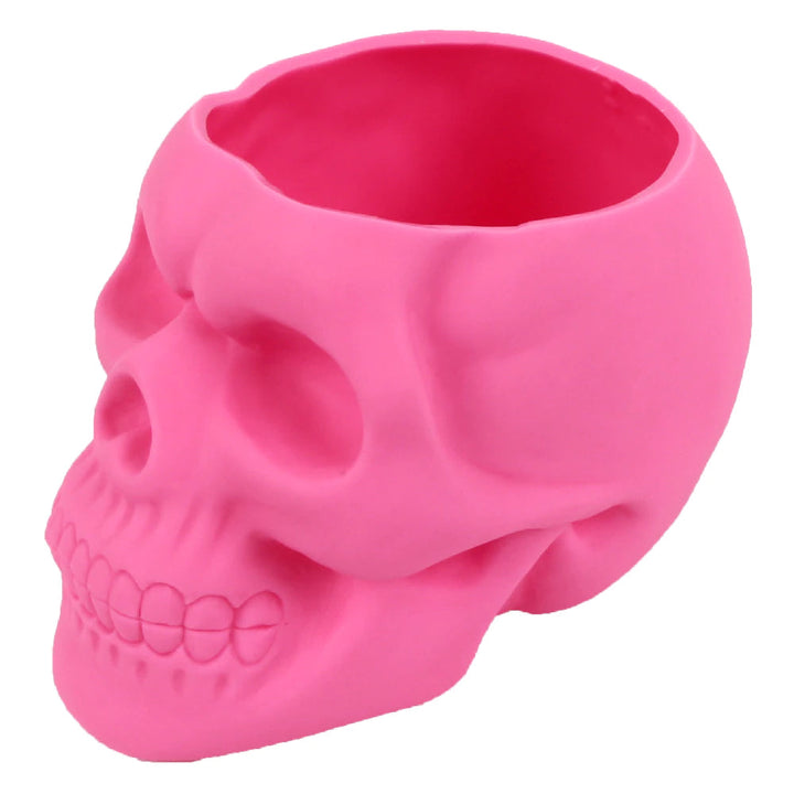 Matte Skull Storage Jar