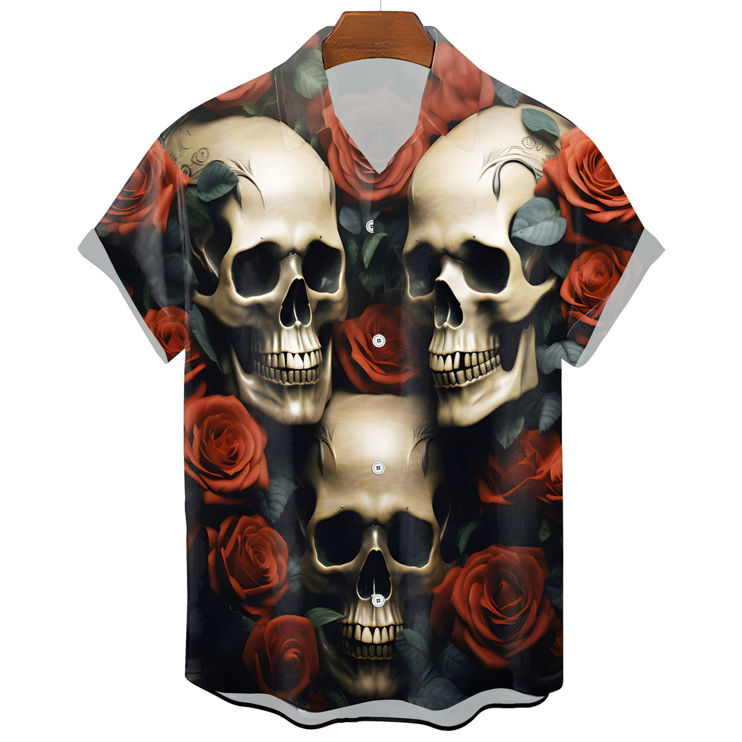 Hawaiian Skull T-Shirt