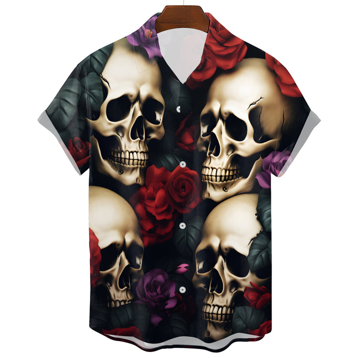 Hawaiian Skull T-Shirt