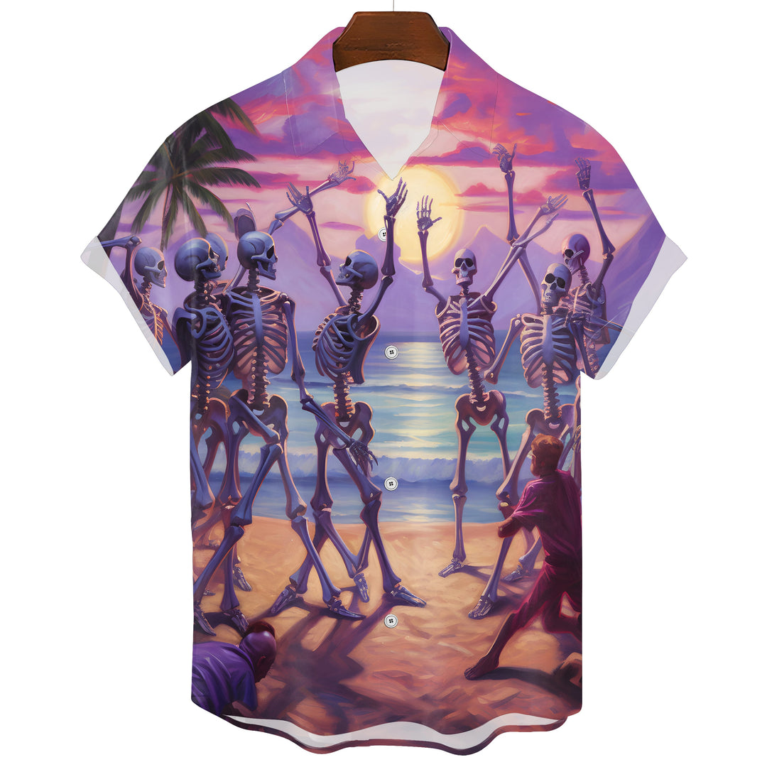 Hawaiian Skull T-Shirt