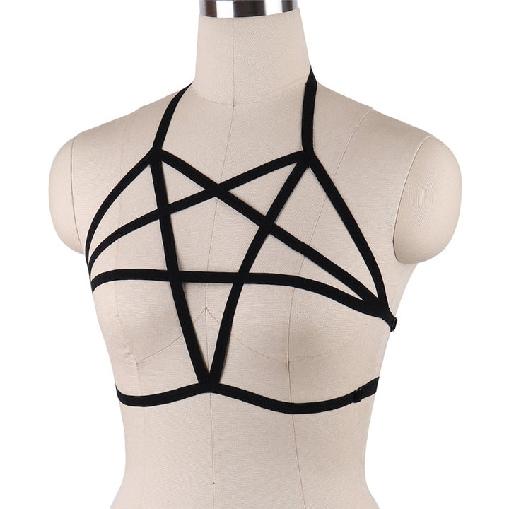 Pentagram Cage Bra