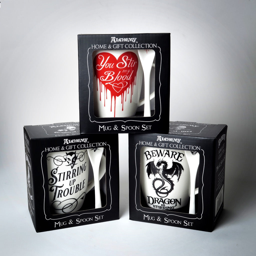 Trouble Mug & Spoon Set