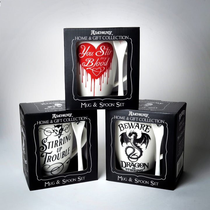 Trouble Mug & Spoon Set