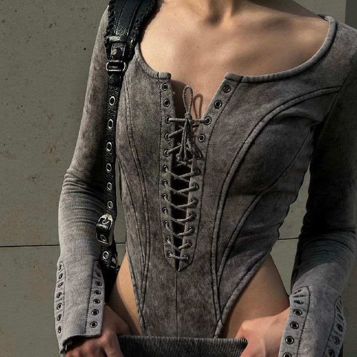 Gothic Retro Bodysuit