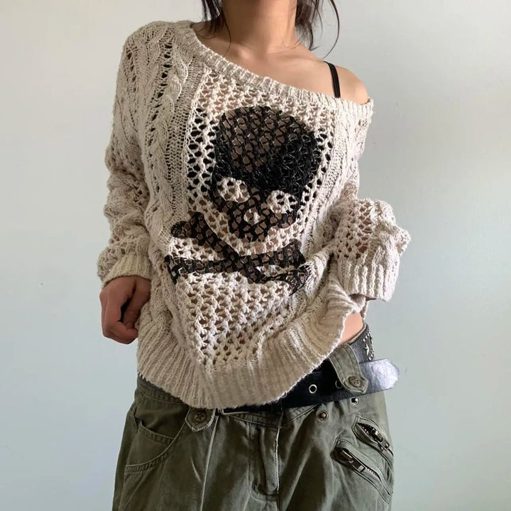 Women's Skull Jumper