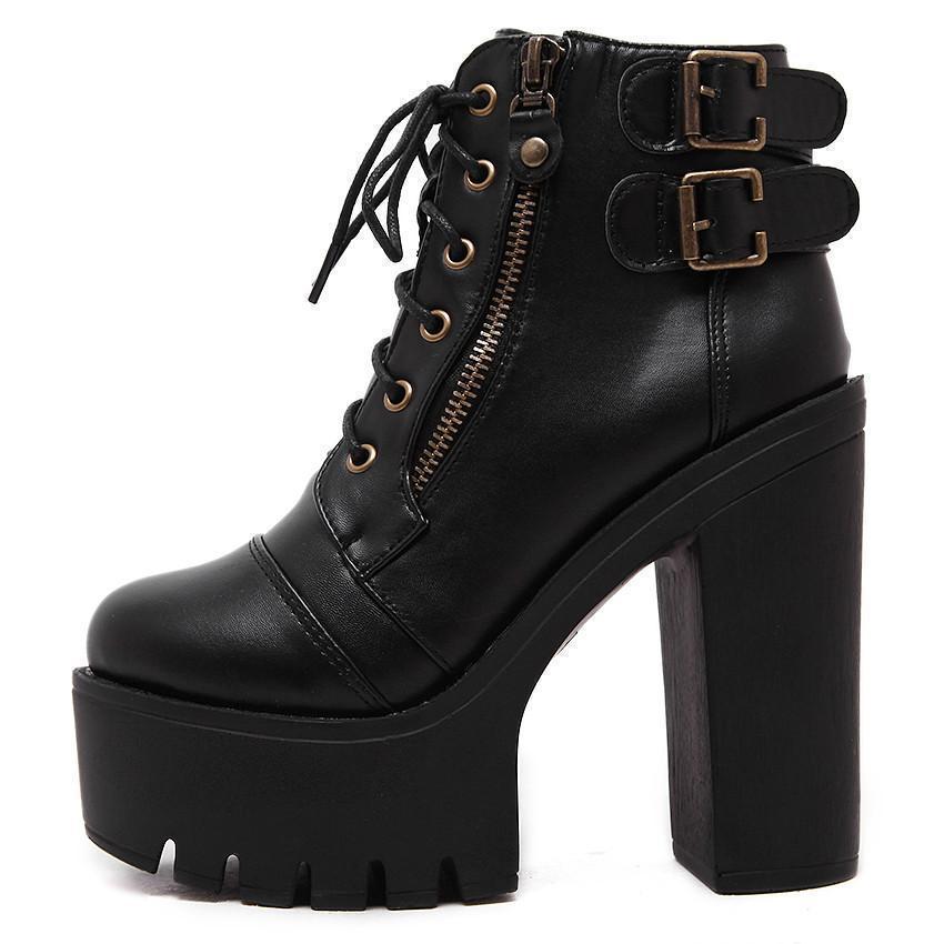 Gothic Ankle Boots