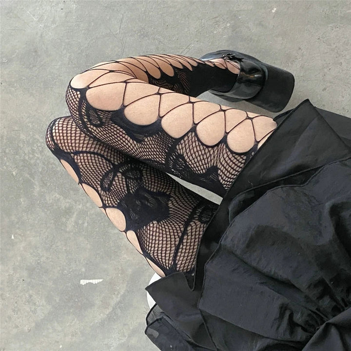 Gothic Mesh Tights