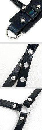 Deluxe Patent Harness Belt