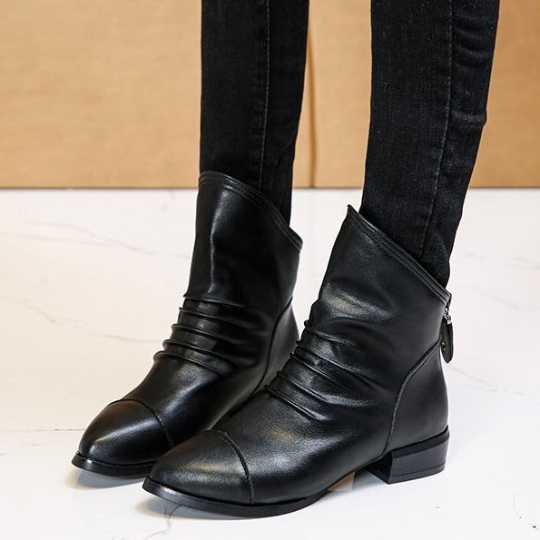 Vegan Pixie Ankle Boots