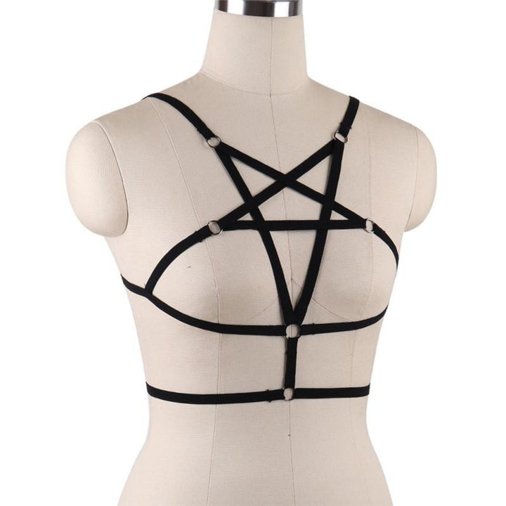 Pentagram Harness Bra