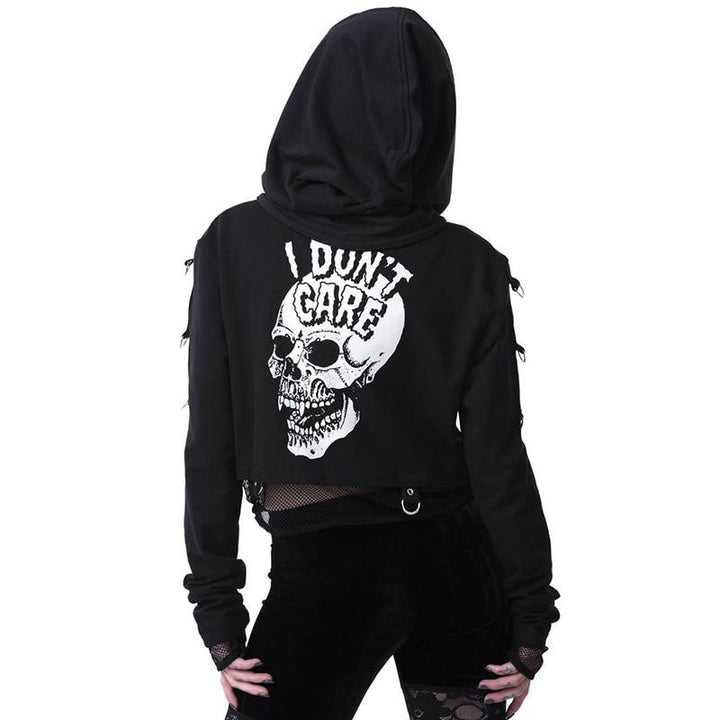 Women's Skull Hoodie