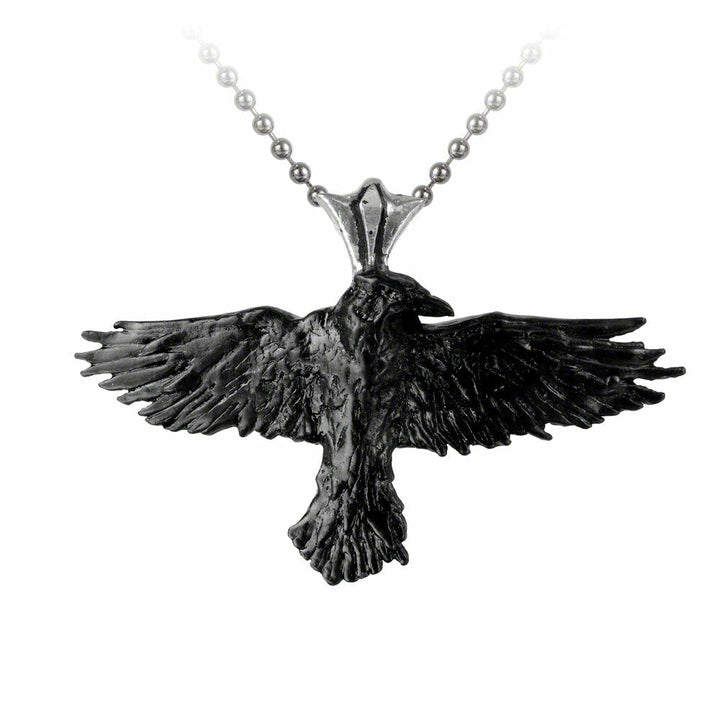 Black Raven Necklace