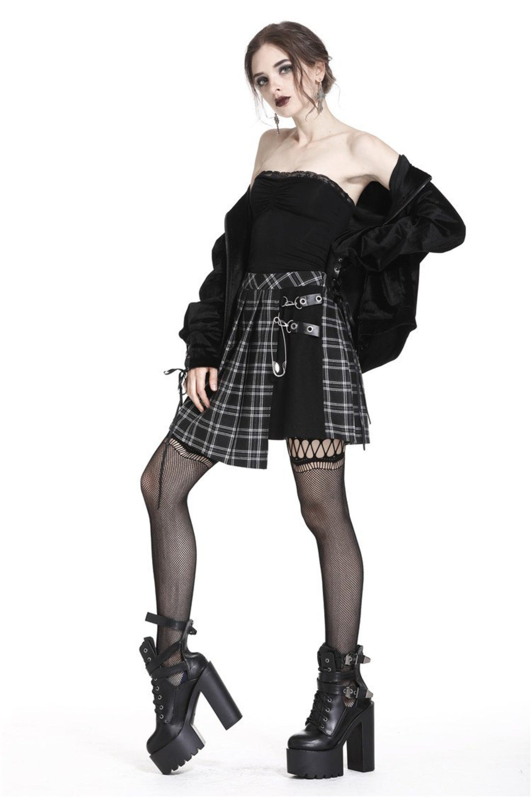 The Punk Plaid Skirt