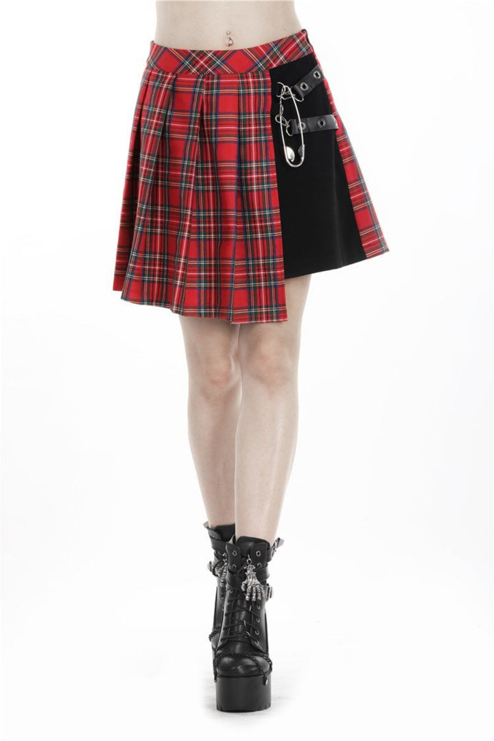 The Punk Plaid Skirt