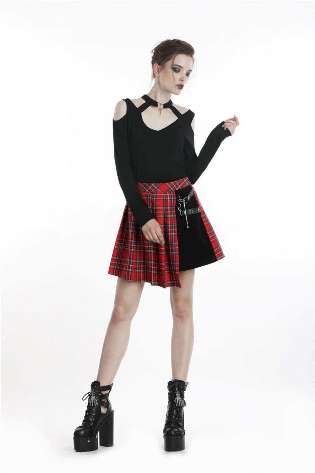 The Punk Plaid Skirt