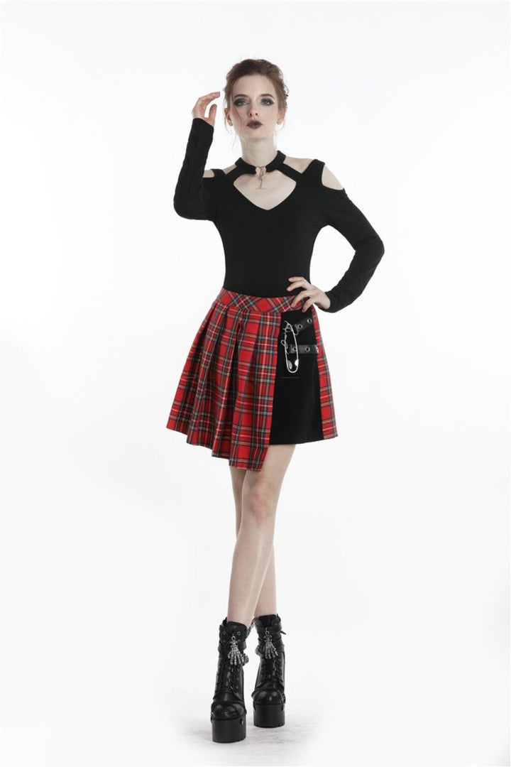 The Punk Plaid Skirt