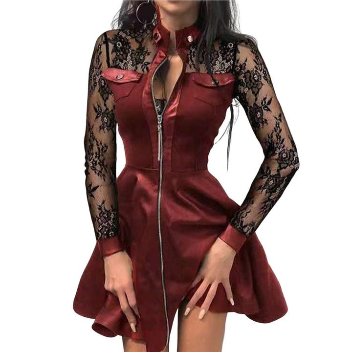 Gothic Zipper Dress