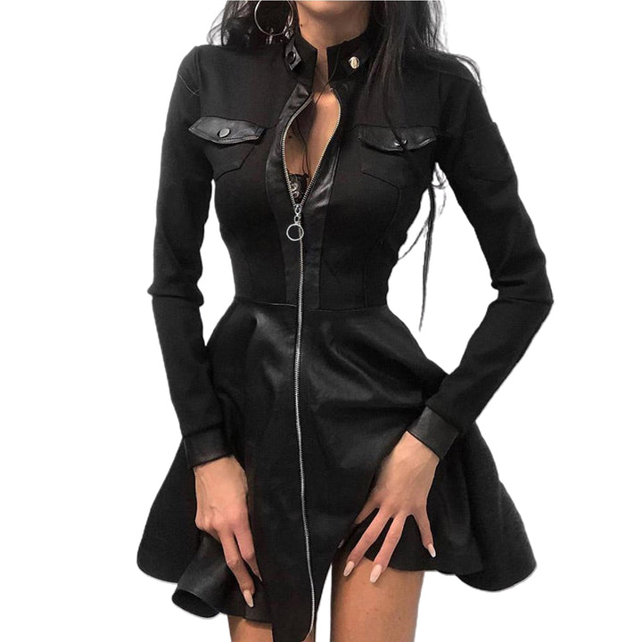 Gothic Zipper Dress