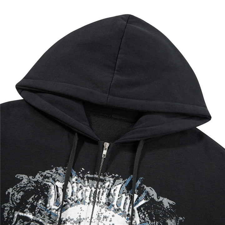 Oversize Skull Hoodie