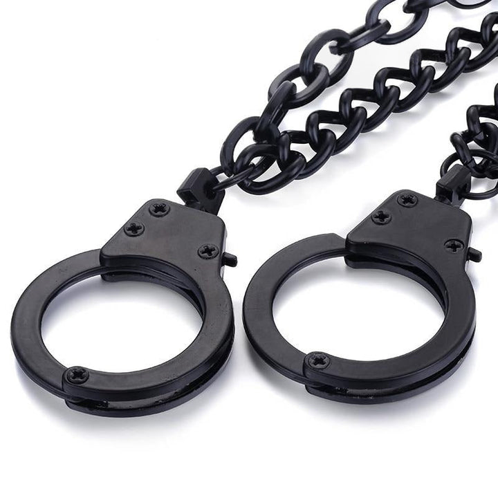 Handcuffs Belt Chain