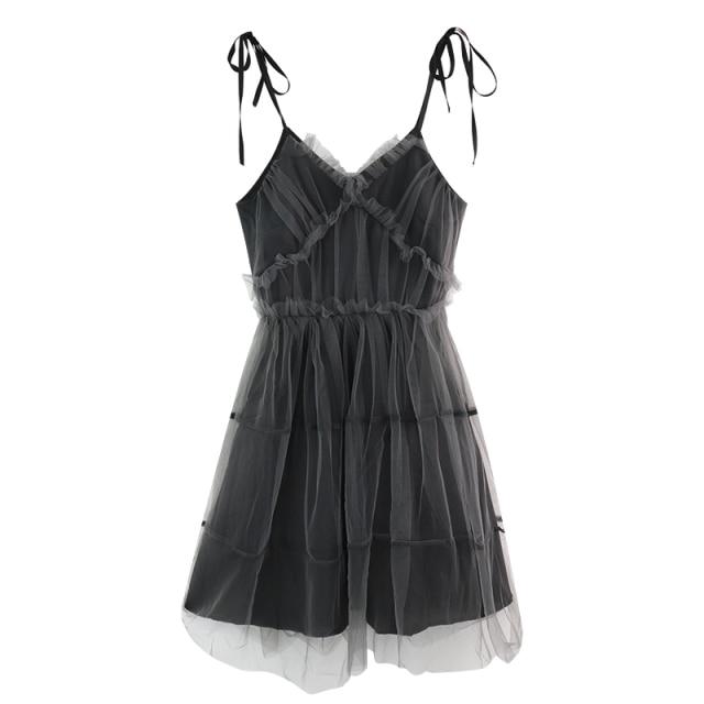 EMO MESH DRESS