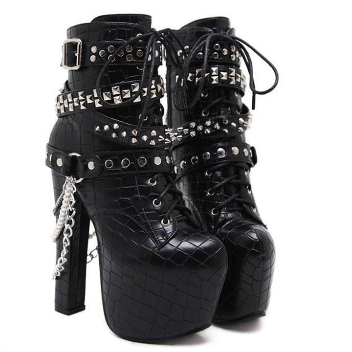 Gothic Ankle Boots