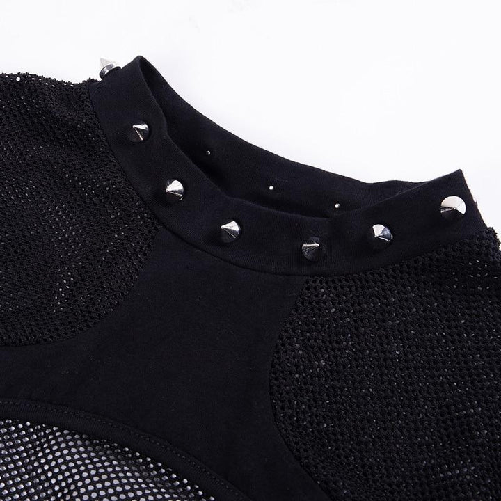 Mesh Crop Top