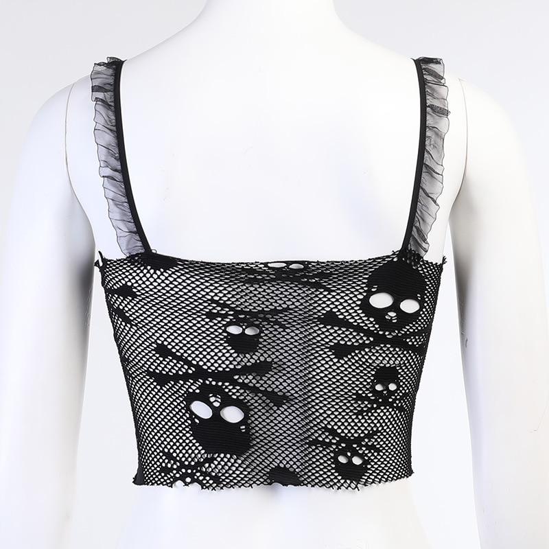 GOTHIC SKULL TOP