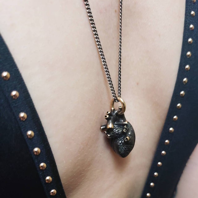 Anatomical Heart Necklace