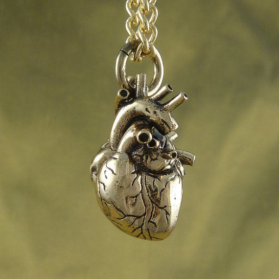 Anatomical Heart Necklace