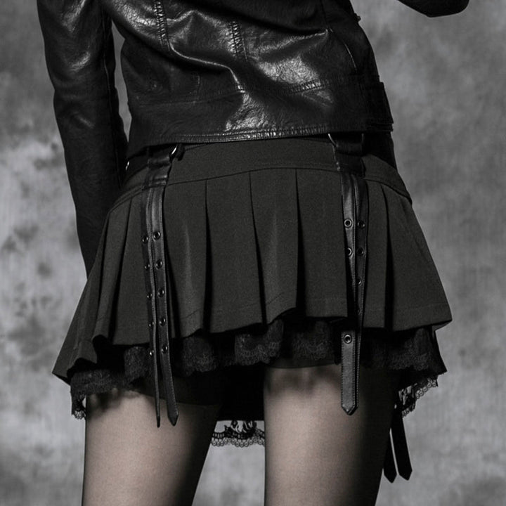 Gothic Pleated Skirt