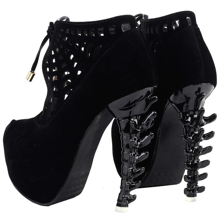 The Spider Bone Heels