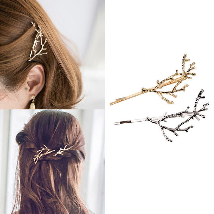 Tree Branch Hair Clips