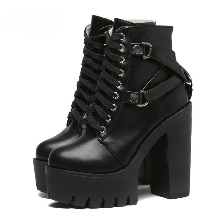 Militant Goth Combat Boots