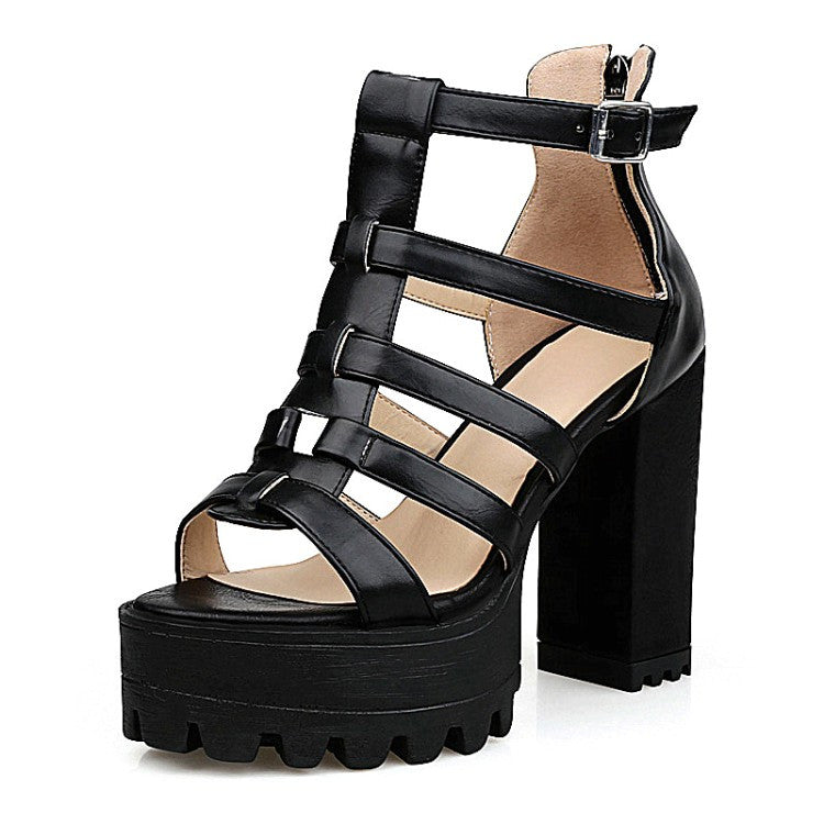 Gladiator Platform Sandals