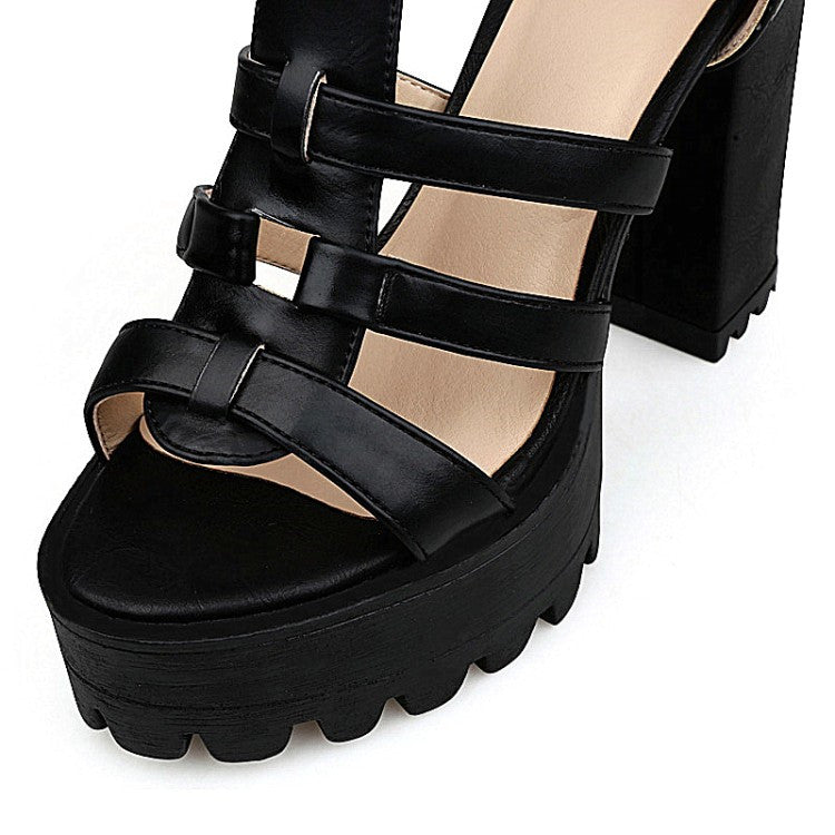 Gladiator Platform Sandals