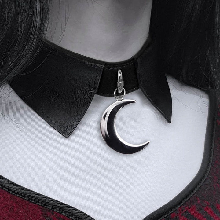 Goth Moon Choker