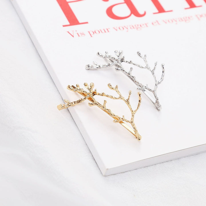 Tree Branch Hair Clips