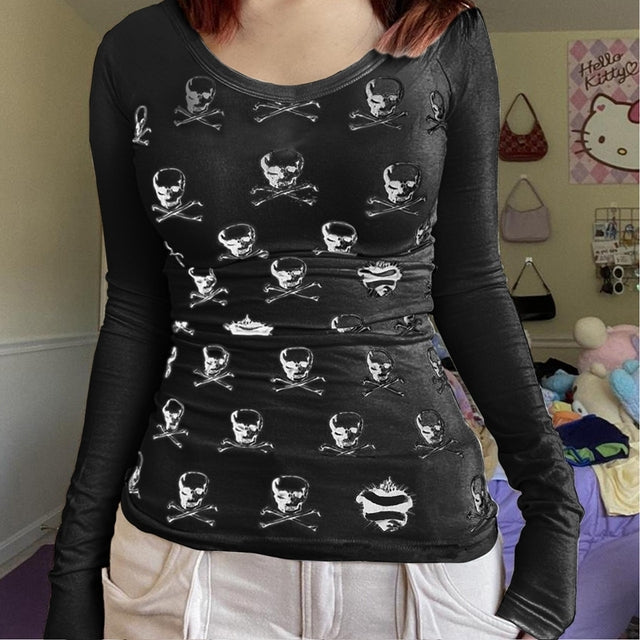 Retro Skull Shirt