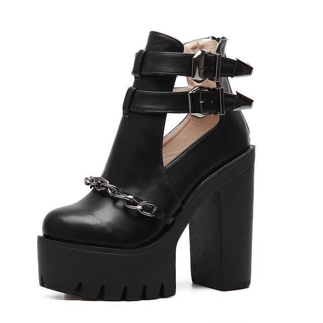 Gothic Ankle Boots