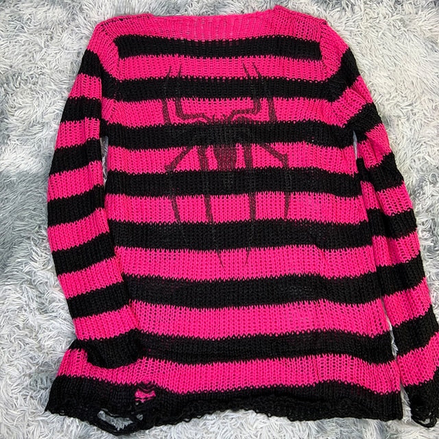 Gothic Spider Sweater